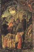 Samuel Palmer Coming from Evening Church oil on canvas